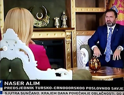 Yönetim Kurulu Başkanımız Naser Alim Karadağ Televizyonunu'na Konuk Oldu 